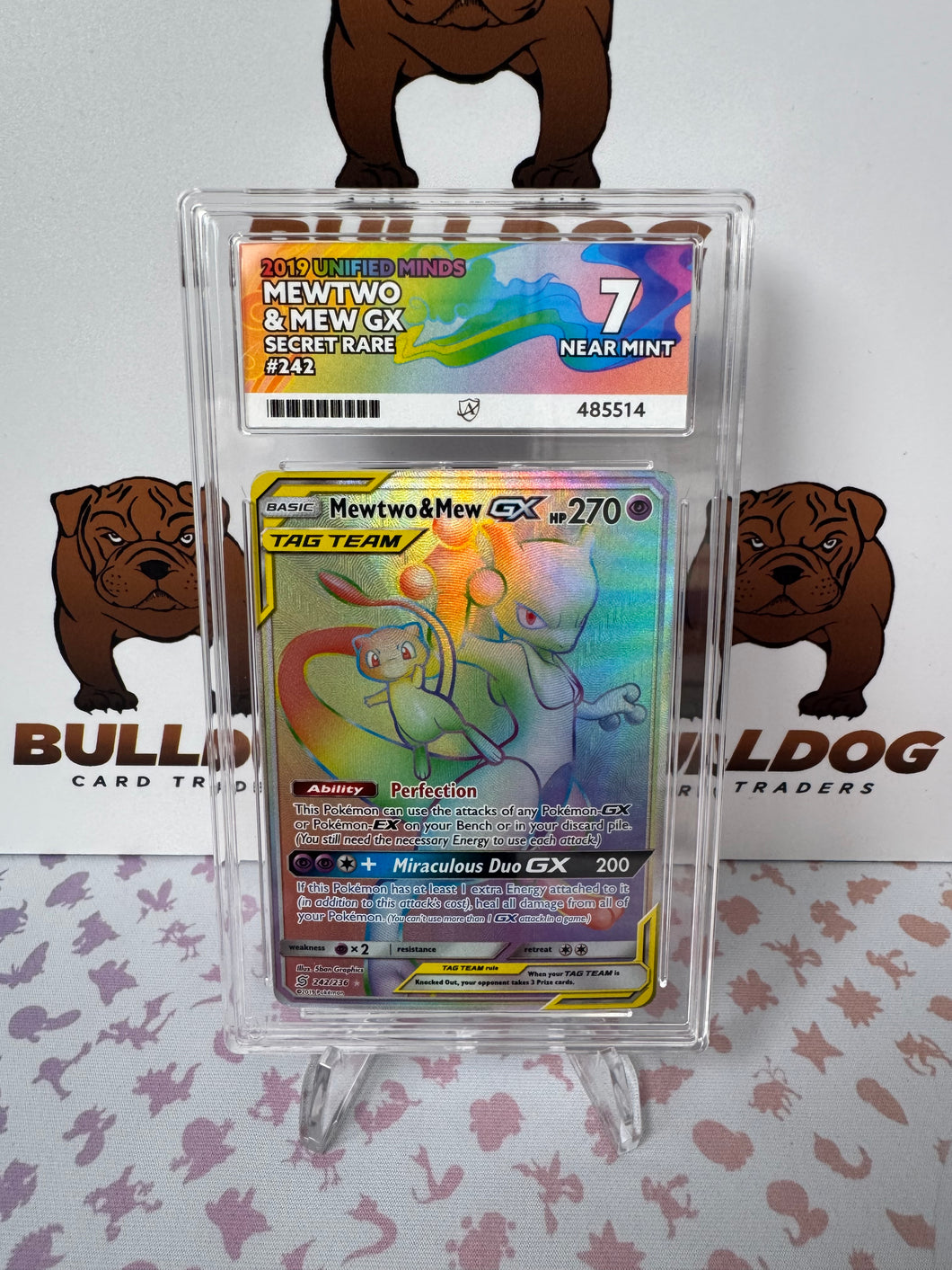 Mewtwo & Mew GX 242/236 Unified Minds ACE 7