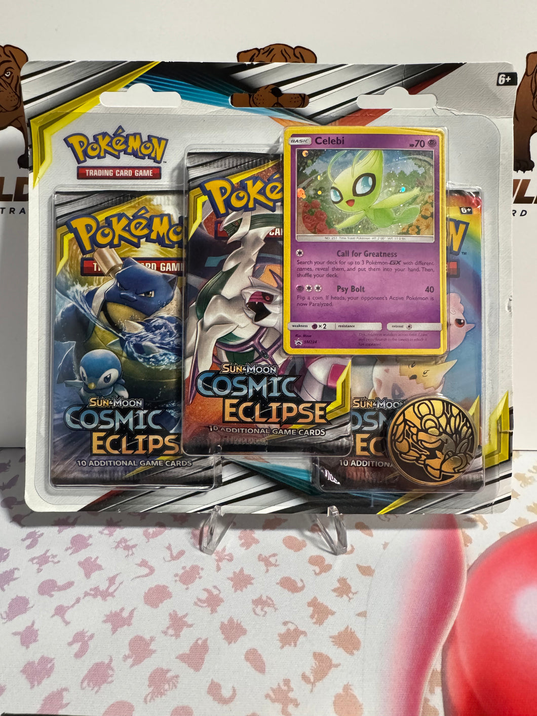 Cosmic Eclipse: Celebi 3-Pack Blister