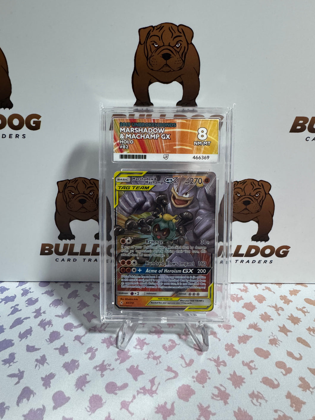 Marshadow & Machamp GX 82/214 Unbroken Bonds ACE 8