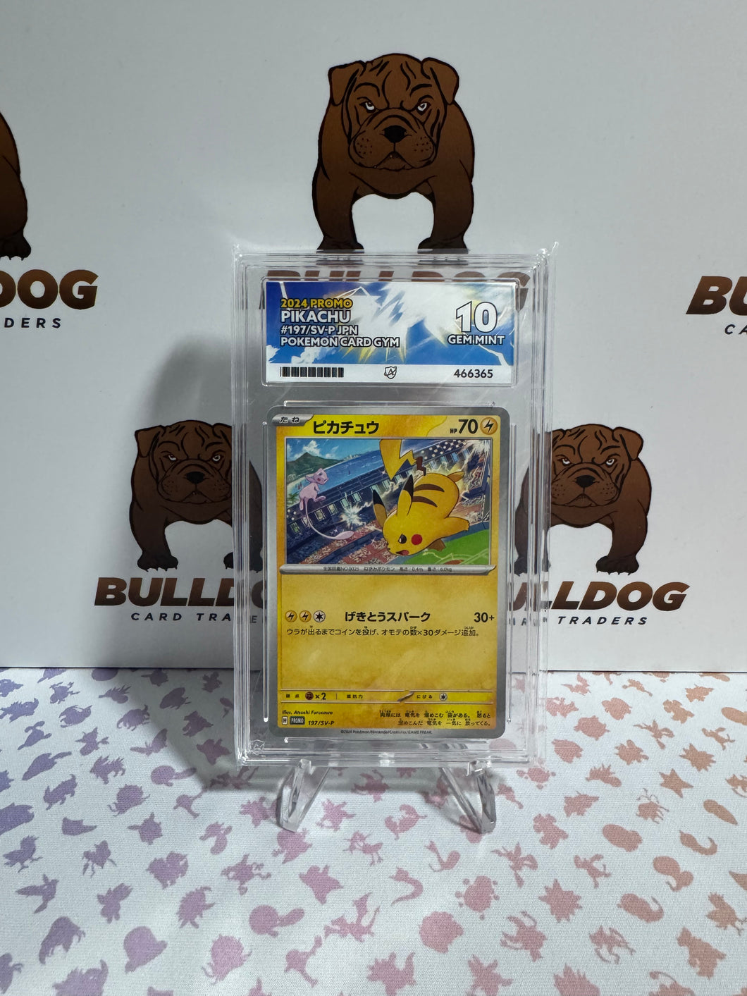 Pikachu 197/SV-P Gym Promo ACE 10