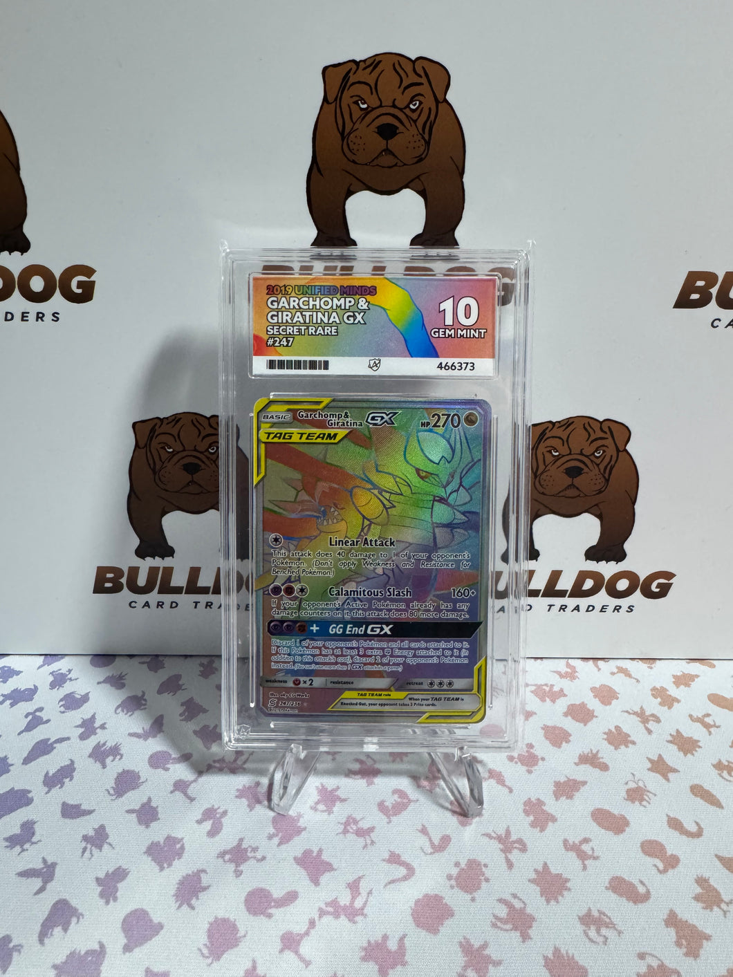 Garchomp & Giratina GX 247/236 Unified Minds ACE 10