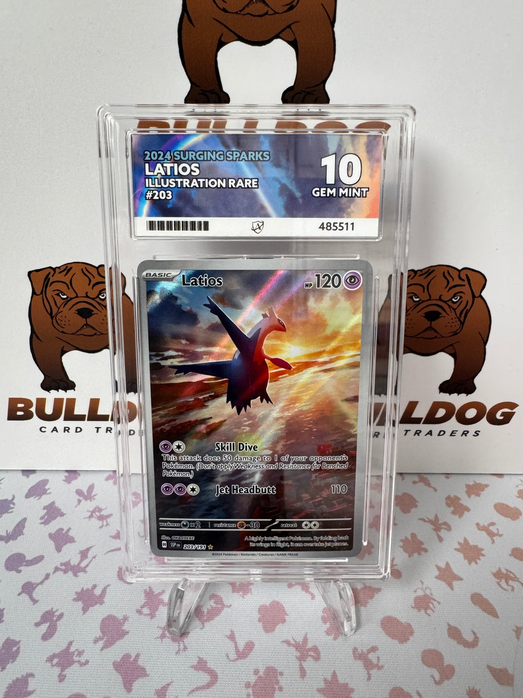 Latios 203/191 Surging Sparks ACE 10