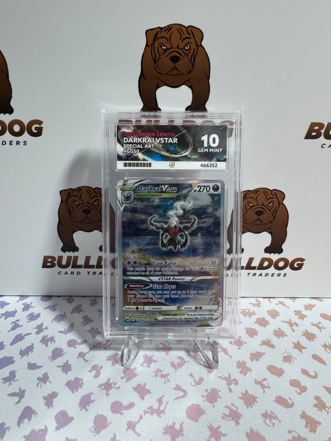 Darkrai VSTAR GG50/GG70 Crown Zenith ACE 10