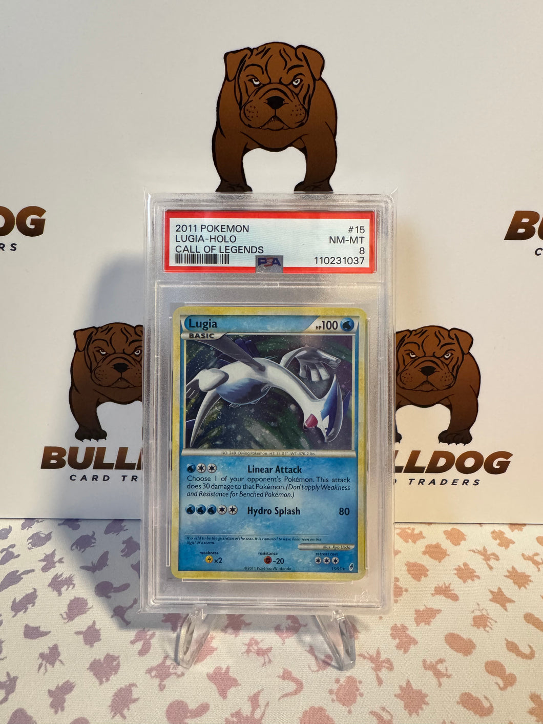 Lugia 15/95 Call of Legends Holo PSA 8