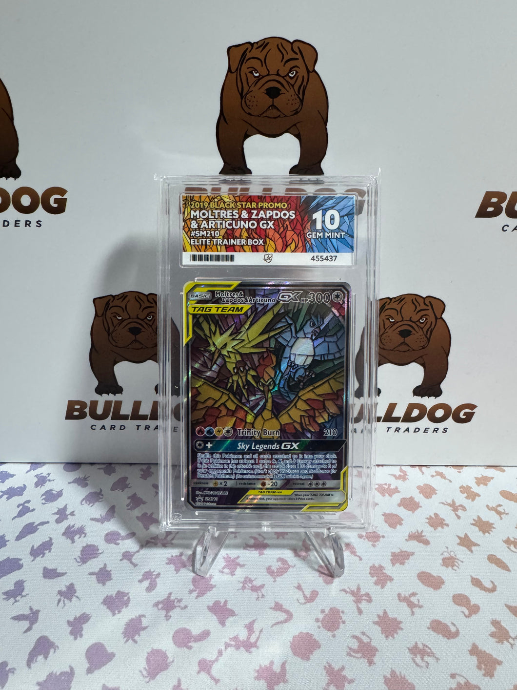Moltres & Zapdos & Articuno GX SM210 Promo ACE 10