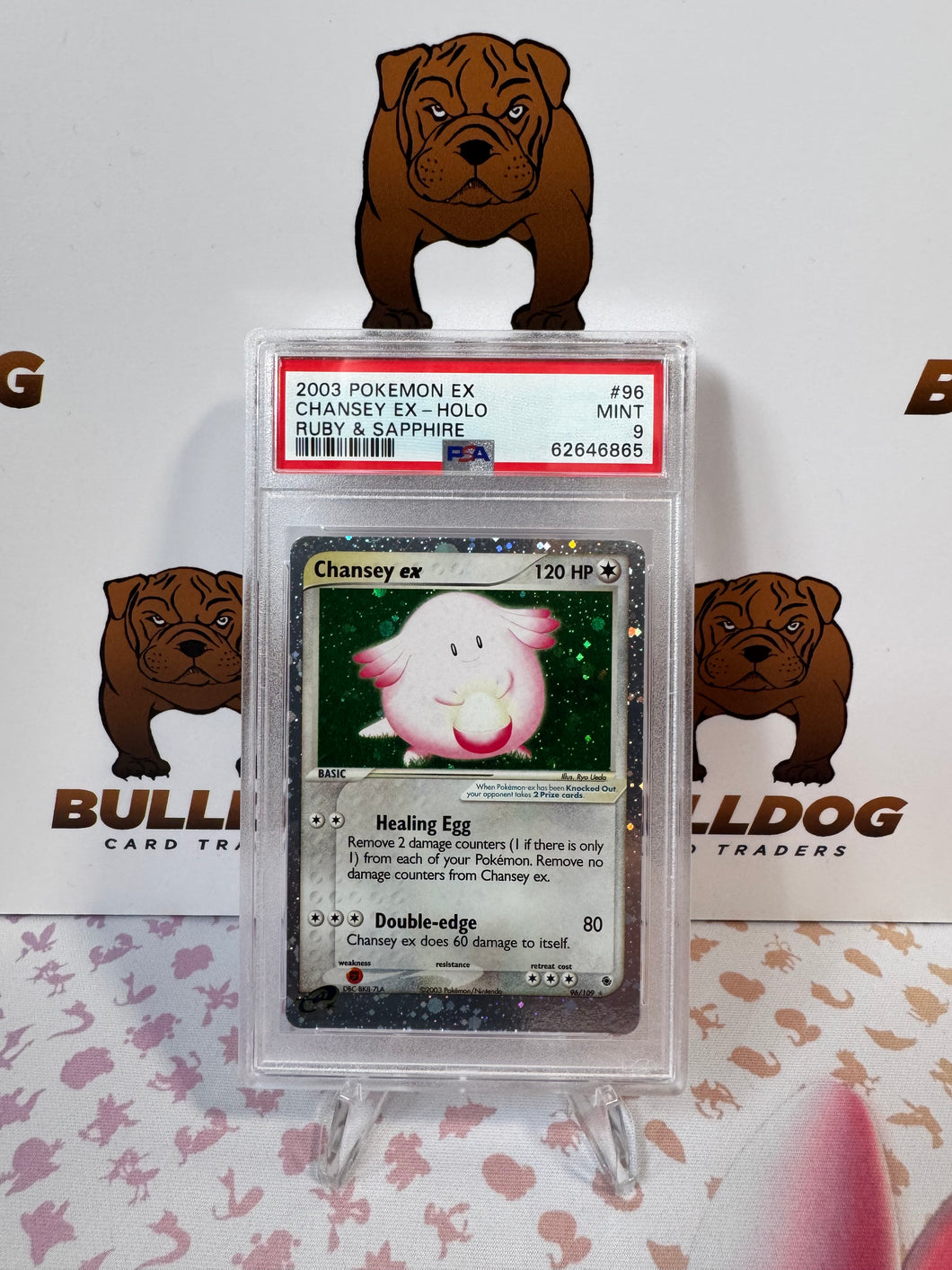 Chansey ex 96/109 Ruby & Sapphire PSA 9