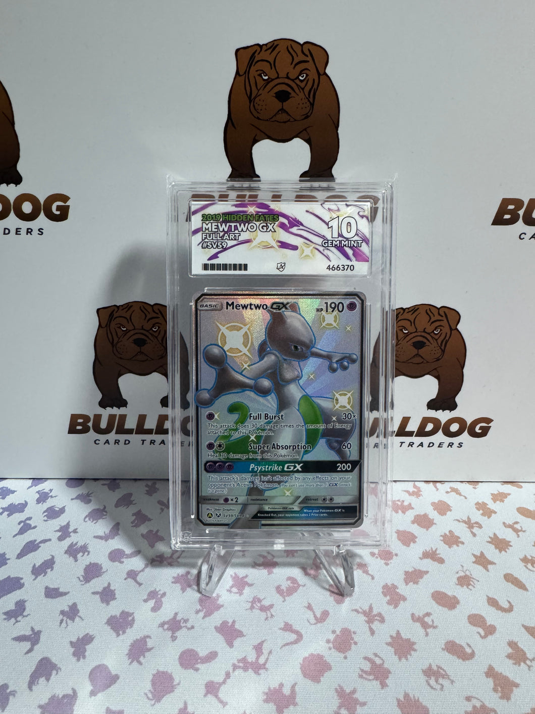 Mewtwo GX SV59/SV94 Hidden Fates  ACE 10