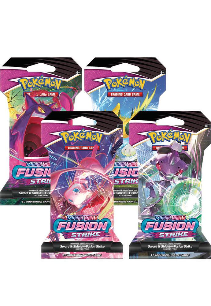 Fusion Strike Sleeved Booster Pack Art Bundle [Set of 4]