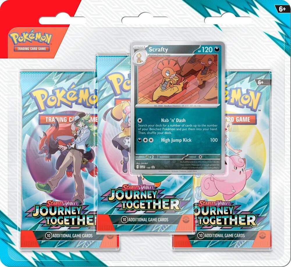 Journey Together 3 Pack Blister [Scrafty] (Pre Order)