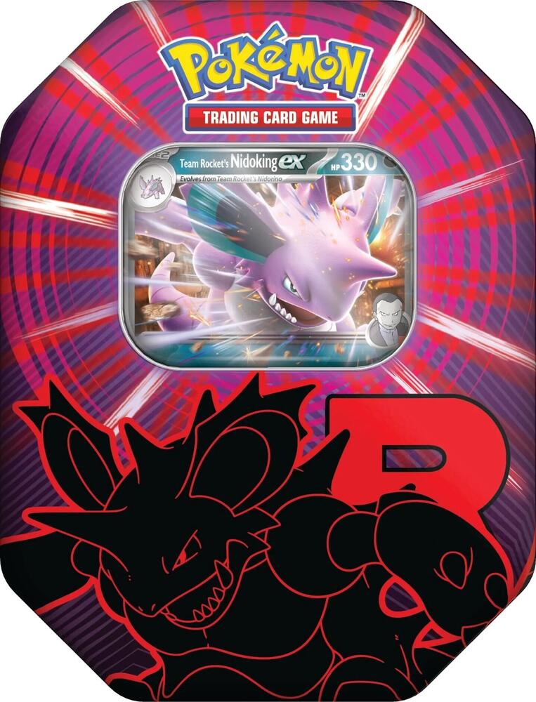 Team Rocket Tin [Team Rocket's Nidoking ex]